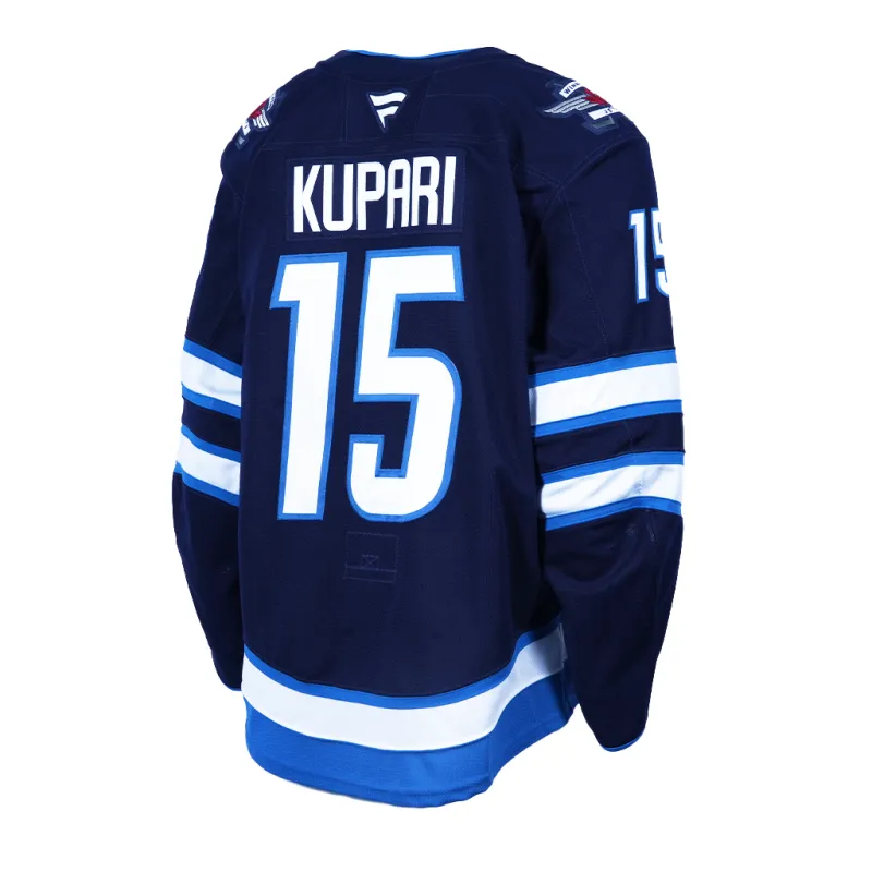 GAME WORN JERSEY 24/25 - 15 KUPARI made by True North Shop