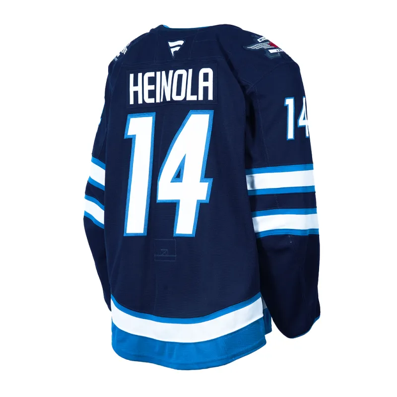 GAME WORN JERSEY 24/25 - 14 HEINOLA made by True North Shop