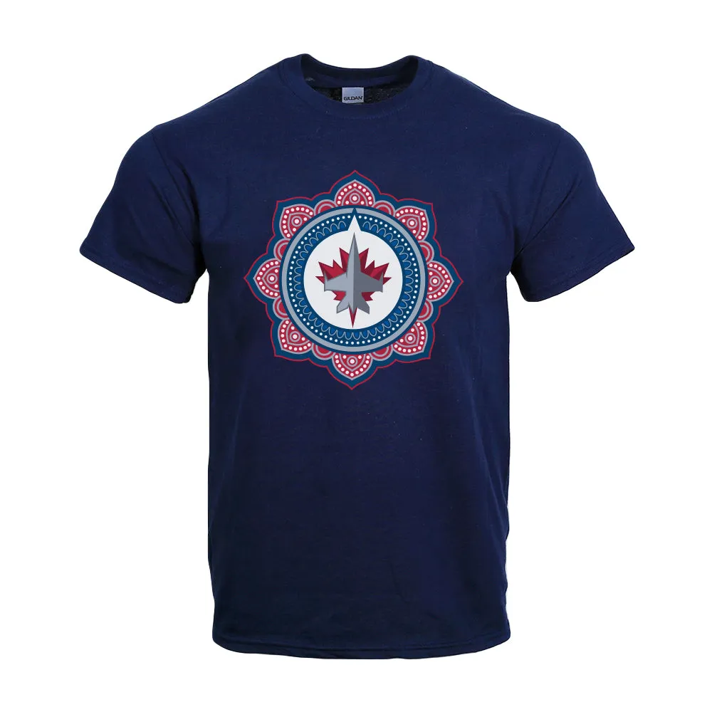 SOUTH ASIAN LOGO T-SHIRT NAVY sold by True North Shop