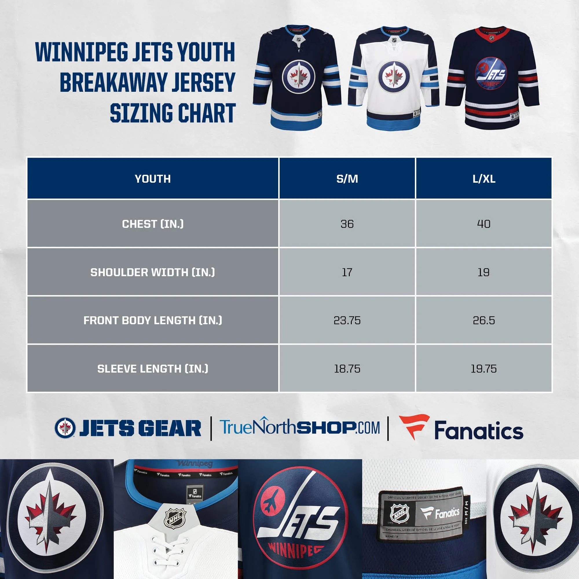 PREMIER YOUTH JERSEY - HOME - 81 CONNOR sold by True North Shop product image thumbnail 4