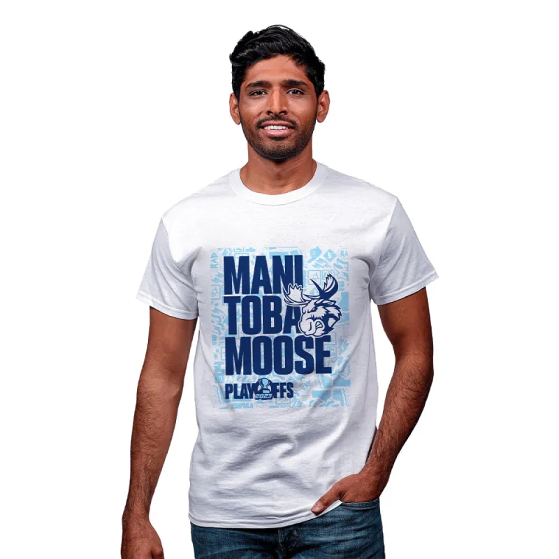 MOOSE 2023 PLAYOFFS T-SHIRT sold by True North Shop