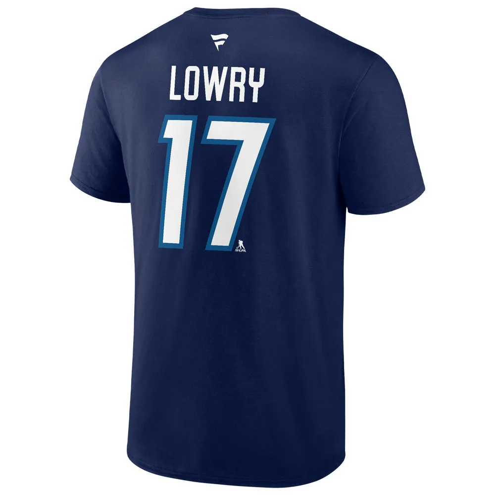 FANATICS NAME/# TEE - 17 LOWRY sold by True North Shop