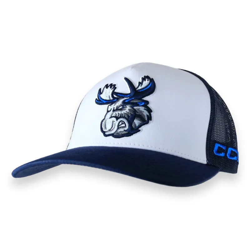 MOOSE MESHBACK TRUCKER CAP made by CCM