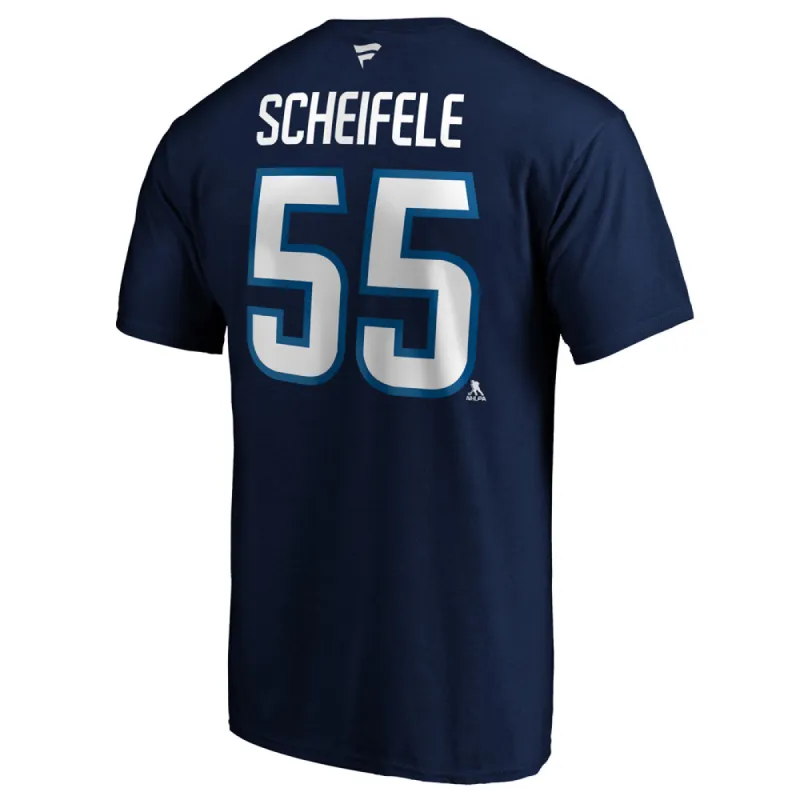 FANATICS NAME/# TEE - 55 SCHEIFELE sold by True North Shop