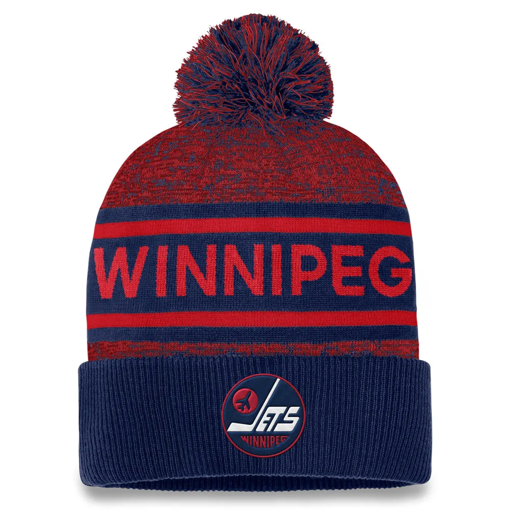 AP ALT HEATHERED CUFFED POM KNIT sold by True North Shop