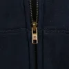 BLACK & CREAM ZIP HOODIE sold by True North Shop