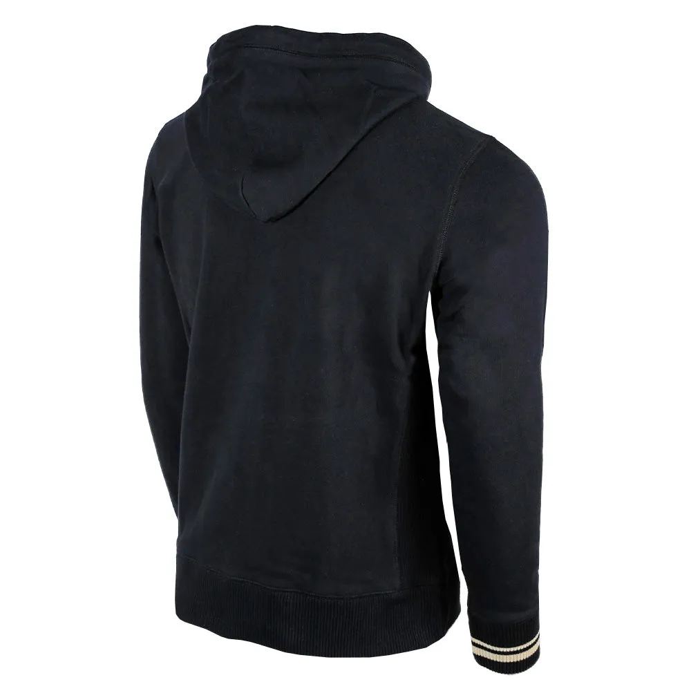 BLACK & CREAM ZIP HOODIE sold by True North Shop product image thumbnail 2