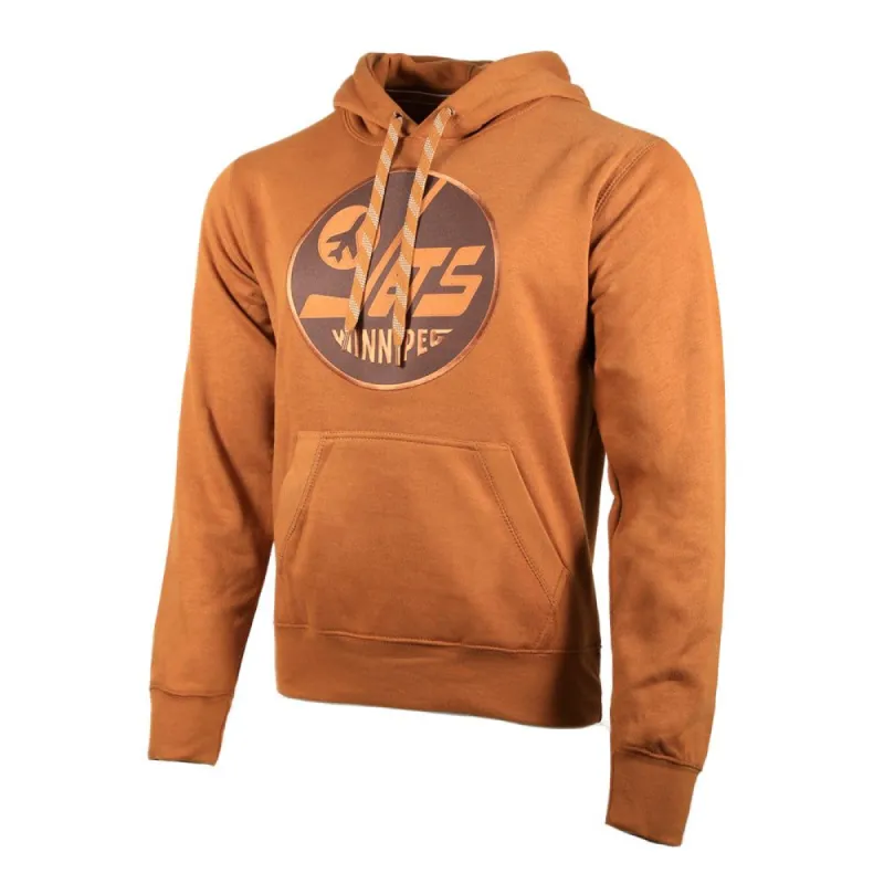 JETS GEAR BROWN LOGO HOODY sold by True North Shop