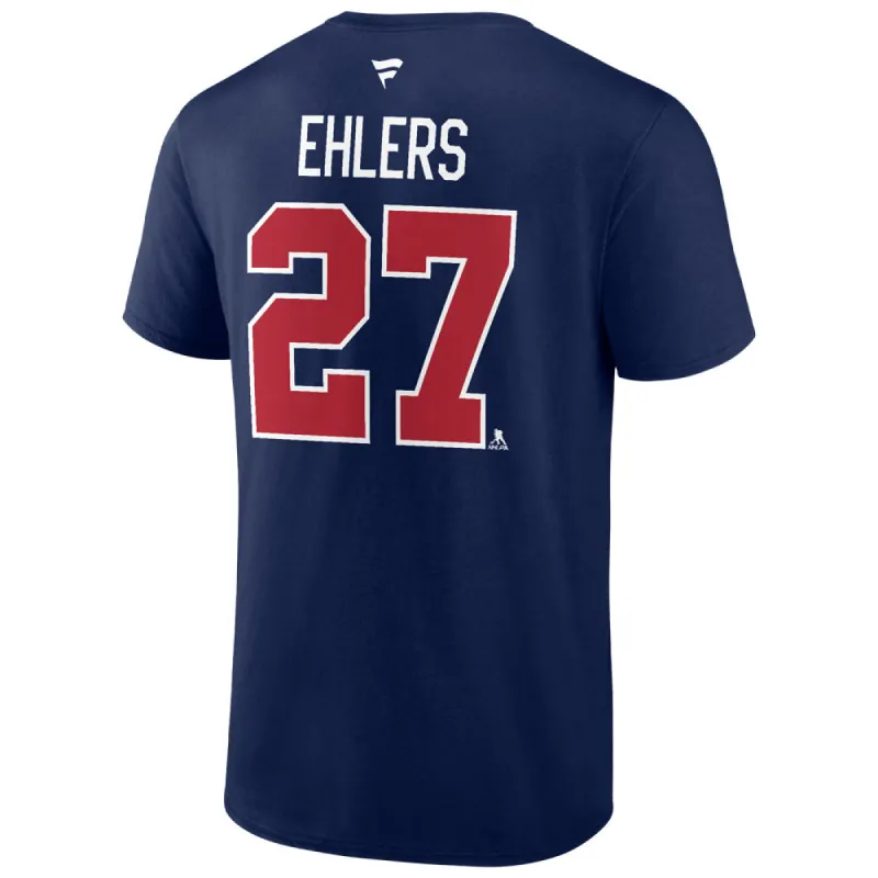 FANATICS ALT NAME/# TEE 27 EHLERS sold by True North Shop