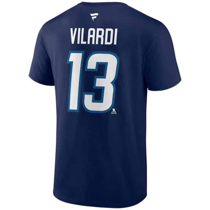 FANATICS NAME/# TEE - 13 VILARDI sold by True North Shop
