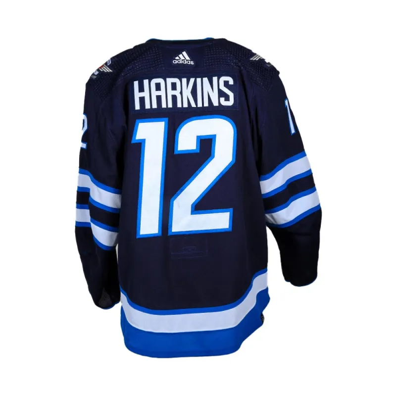 GAME WORN JERSEY 22/23 - 12 HARKINS made by True North Shop