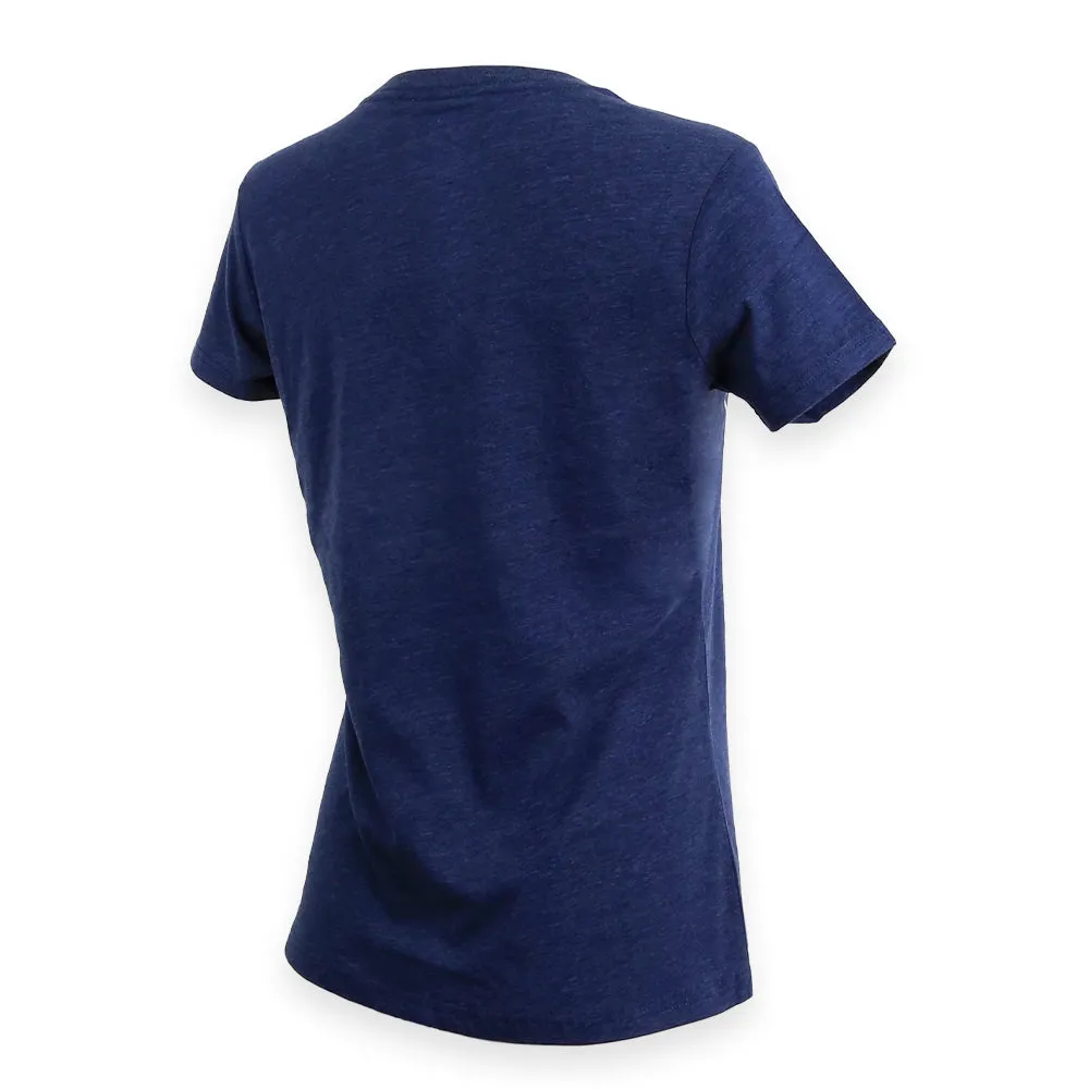 WOMEN'S ALT BUMP & RUN TEE NAVY sold by True North Shop product image thumbnail 2