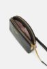 MORGAN DOUBLE ZIP DOME CROSSBODY - Bandolera - black sold by Zalando