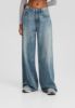WIDE-LEG - Flared Jeans - light blue denim sold by Zalando