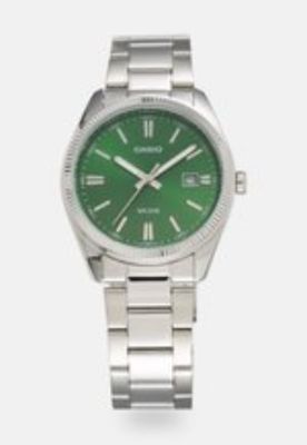 Watch - silver-coloured/green sold by Zalando
