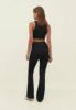 FLARED SCULPT - Stoffhose - black sold by Zalando