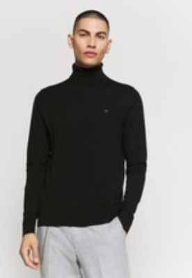 TURTLE NECK - Jersey de punto - black sold by Zalando