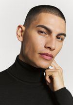 TURTLE NECK - Jersey de punto - black sold by Zalando product image thumbnail 4