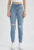MOM FIT - Blugi conici - blue sold by Zalando