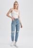 MOM FIT - Blugi conici - blue sold by Zalando