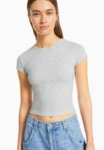 SHORT SLEEVE  - T-shirt basic - mottled grey sold by Zalando product image thumbnail 5