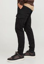 JPSTPAUL JJFLAKE - Pantalones cargo - black sold by Zalando product image thumbnail 4