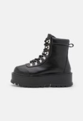 HYDRA MATRIX PLATFORM BOOTS - Botine cu platformă - black sold by Zalando