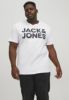 JJECORP LOGO TEE O-NECK - Tricou cu imprimeu - white sold by Zalando