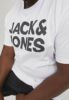 JJECORP LOGO TEE O-NECK - Tricou cu imprimeu - white sold by Zalando