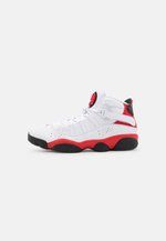 JORDAN 6 RINGS - Zapatillas altas - white/black/university red sold by Zalando