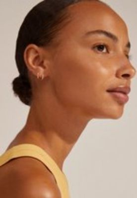 EBNA CRYSTAL HOOP - Orecchini - gold plated sold by Zalando