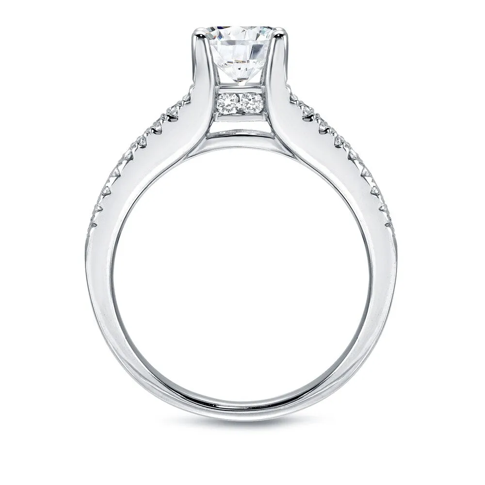 Auriya 14k Gold 2 carat TW Unique Diamond Engagement Ring sold by Zulily product image thumbnail 3