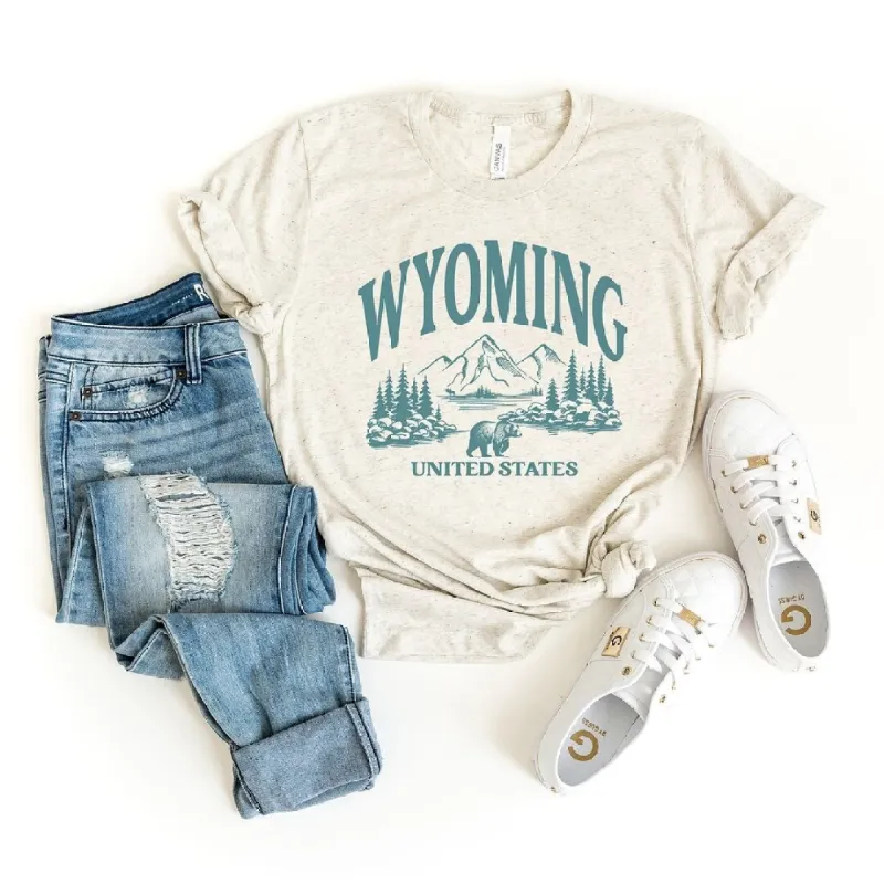 Wyoming Forest Scene Short Sleeve Tee sold by Zulily