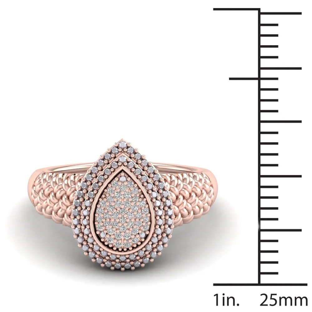 De Couer IGI Certified 1/10ct TDW Diamond Engagement Ring - Pink sold by Zulily product image thumbnail 4