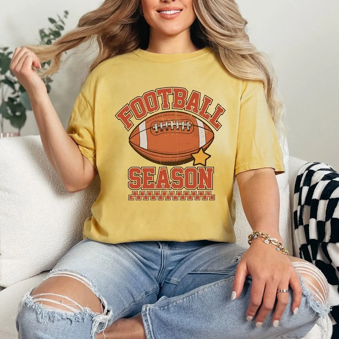 Football Season Star Garment Dyed Tee sold by Zulily product image thumbnail 3
