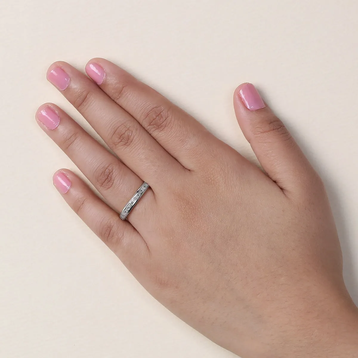 1/2ct TDW Baguette Diamond Womens Wedding Band in 14k Gold by DeCouer sold by Zulily product image thumbnail 2