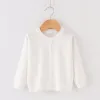 White Crewneck Cardigan sold by Zulily