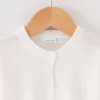 White Crewneck Cardigan sold by Zulily