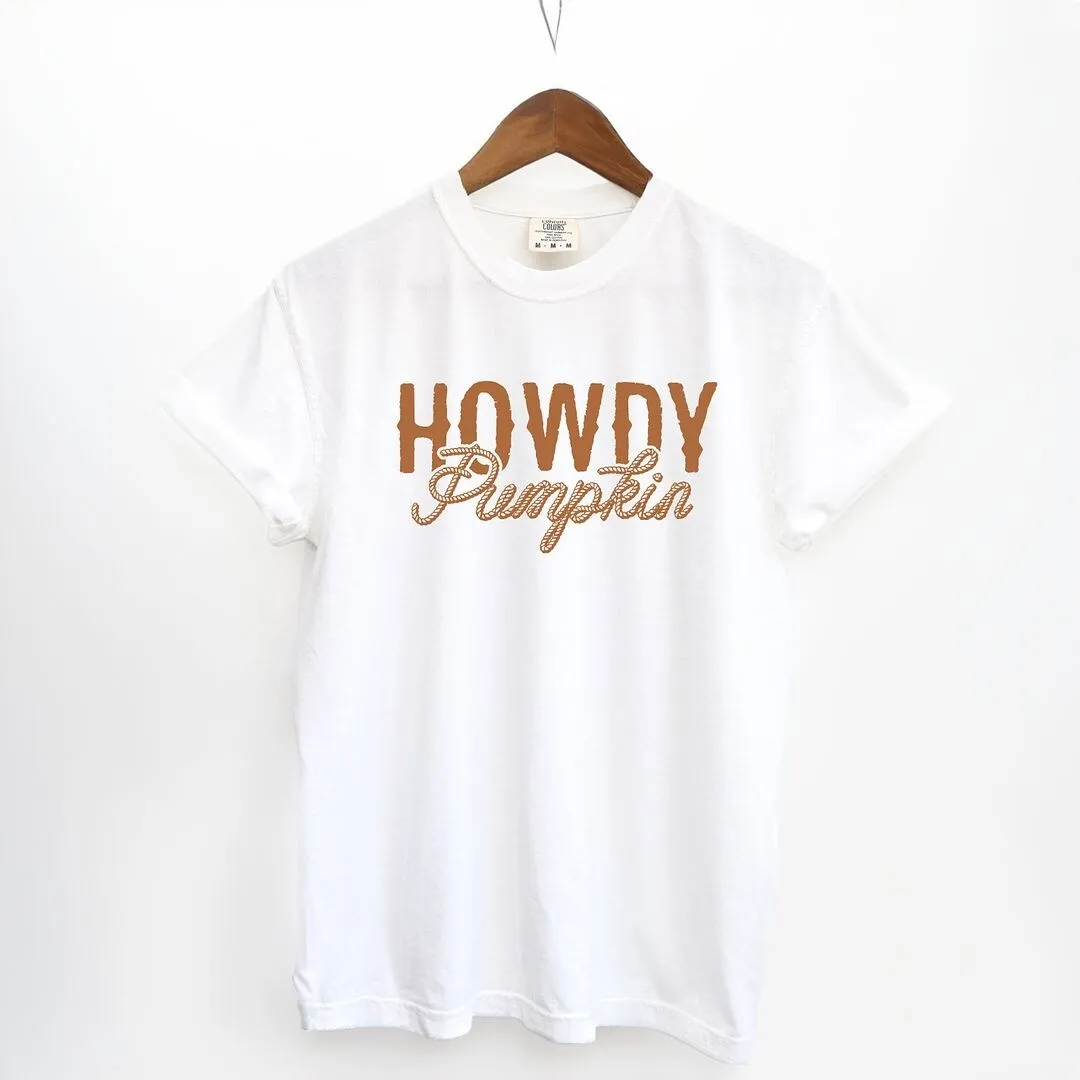 Howdy Pumpkin Rope Garment Dyed Tee sold by Zulily product image thumbnail 2