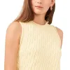 1.STATE Women's Sleeveless Cable Crewneck Sweater Yellow Size X-Large sold by Zulily