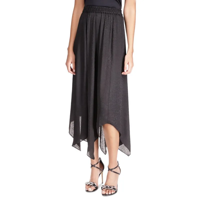 Michael Kors Women's Asymmetrical Maxi Skirt Black Size X-Large sold by Zulily