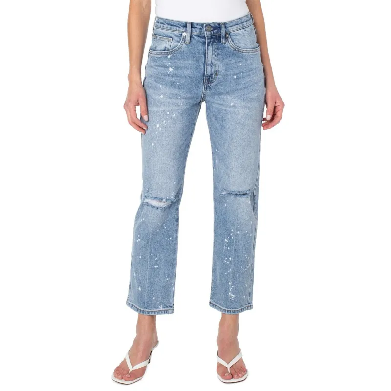 Earnest Sewn Women's High Rise Ankle Jeans Blue Size 27 sold by Zulily
