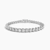 Auriya 14K Gold Lab Grown Round Diamond Tennis Bracelet 7.50 ct. tw. (F-G VS) sold by Zulily