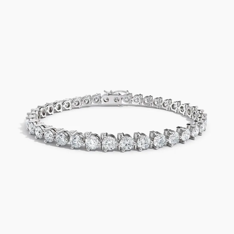 Auriya 14K Gold Lab Grown Round Diamond Tennis Bracelet 7.50 ct. tw. (F-G VS) sold by Zulily