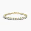 Auriya 14K Gold Lab Grown Round Diamond Tennis Bracelet 7.50 ct. tw. (F-G VS) sold by Zulily