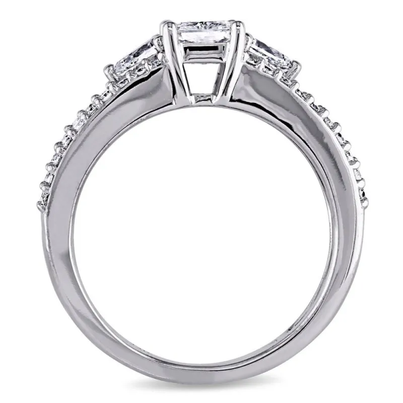 Miadora Signature Collection 14k White Gold 1ct TDW Diamond Engagement Ring sold by Zulily