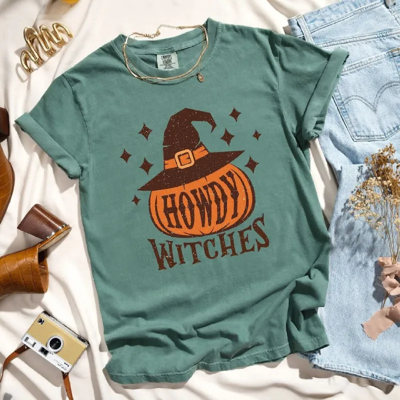 Howdy Witches Stars Garment Dyed Tee sold by Zulily