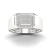 Sterling Silver 1/4ct TDW Diamond Men's Ring sold by Zulily