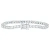 9 Carat TW Diamond Tennis Bracelet in 14K White Gold sold by Zulily