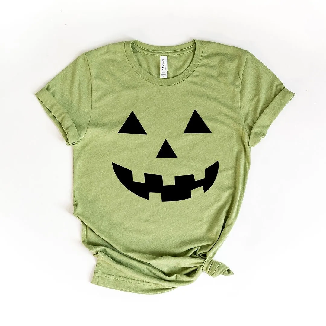 Pumpkin Face Short Sleeve Tee sold by Zulily product image thumbnail 2